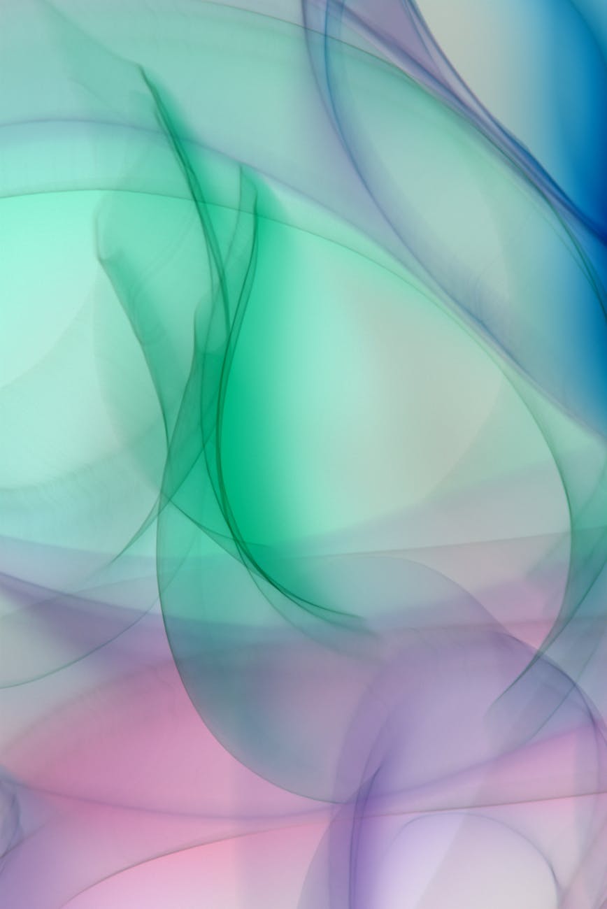 Abstract background with soft gradients representing calmness and flow.